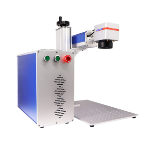 <span class=keywords><strong>Moins</strong></span> <span class=keywords><strong>cher</strong></span> Raycus Fiber Laser Marquage Machine 20W 30W En Acier Inoxydable Graveur Marqueur avec Axe Rotatif Métal Cutter Bijoux Argent - Product Image 1