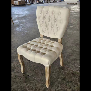 Venta al por mayor evento antiguo viñedo comedor sujetador de madera <span class=keywords><strong>Luis</strong></span> silla para Hotel restaurante - Product Image 4