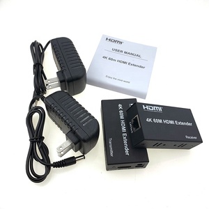 ใหม่<span class=keywords><strong>ราคา</strong></span>โรงงาน4พัน <span class=keywords><strong>HDMI</strong></span> ถึง RJ45 Extender สองคู่บิด CAT6<span class=keywords><strong>สาย</strong></span>สำหรับ60เมตรสัญญาณเครื่องขยายเสียง <span class=keywords><strong>HDMI</strong></span> Extender - Product Image 6