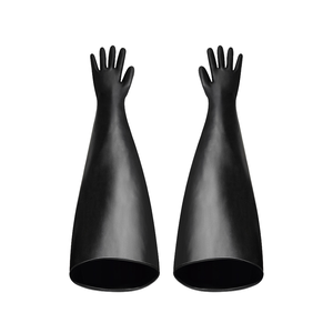 قفازات أمان مقاومة للماء ، قفازات عازلة طويلة من اللاتكس مقاومة للدموع - Product Image 1