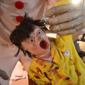 Nuova tecnologia spettrale apparizione con arti in movimento ed effetti sonori inquietanti per feste di Halloween DINOSKY - Product Image 2