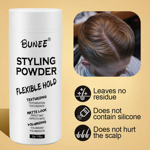 Suministro de fábrica 30g hair Styler Textura Volumen Polvo para el cabello Hombre Efecto mate natural Polvo para peinar con retención media - Product Image 3