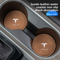 Support de gobelet pour console centrale de voiture en polyuréthane pour Tesla Model 3 Y et X (version rafraîchie)
