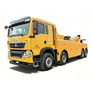 Promotion : Camion <span class=keywords><strong>de</strong></span> dépannage tout-terrain HOWO 8x4 <span class=keywords><strong>de</strong></span> 30 tonnes avec grue rotative intégrale pour le sauvetage <span class=keywords><strong>de</strong></span> bus dépannés sur route - Product Image 2