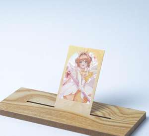 Kartu pos hadiah Anime Kawaii pribadi kartu kertas kartun imut Logo merek perusahaan desain kustom populer untuk promosi - Product Image 5