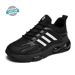 Lotes de liquidación negro PVC moda sportscasual Argentona Juta zapato para hombres zapatos para correr