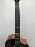Custom Logo 41" Sunburst Glossy Sitka Spruce Top Mahogany Back Sides Folk Acoustic Guitar