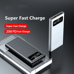 Pd 22.5W Super Snel Opladen Mobiele Power Banks 10000Mah Type-C Ingang Output Dual Usb Power Bank 10000Mah Met Twee Kabel - Product Image 5