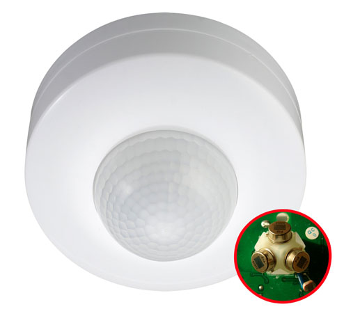 3 detector ST05B pir motion sensor and smart home ceiling light switch