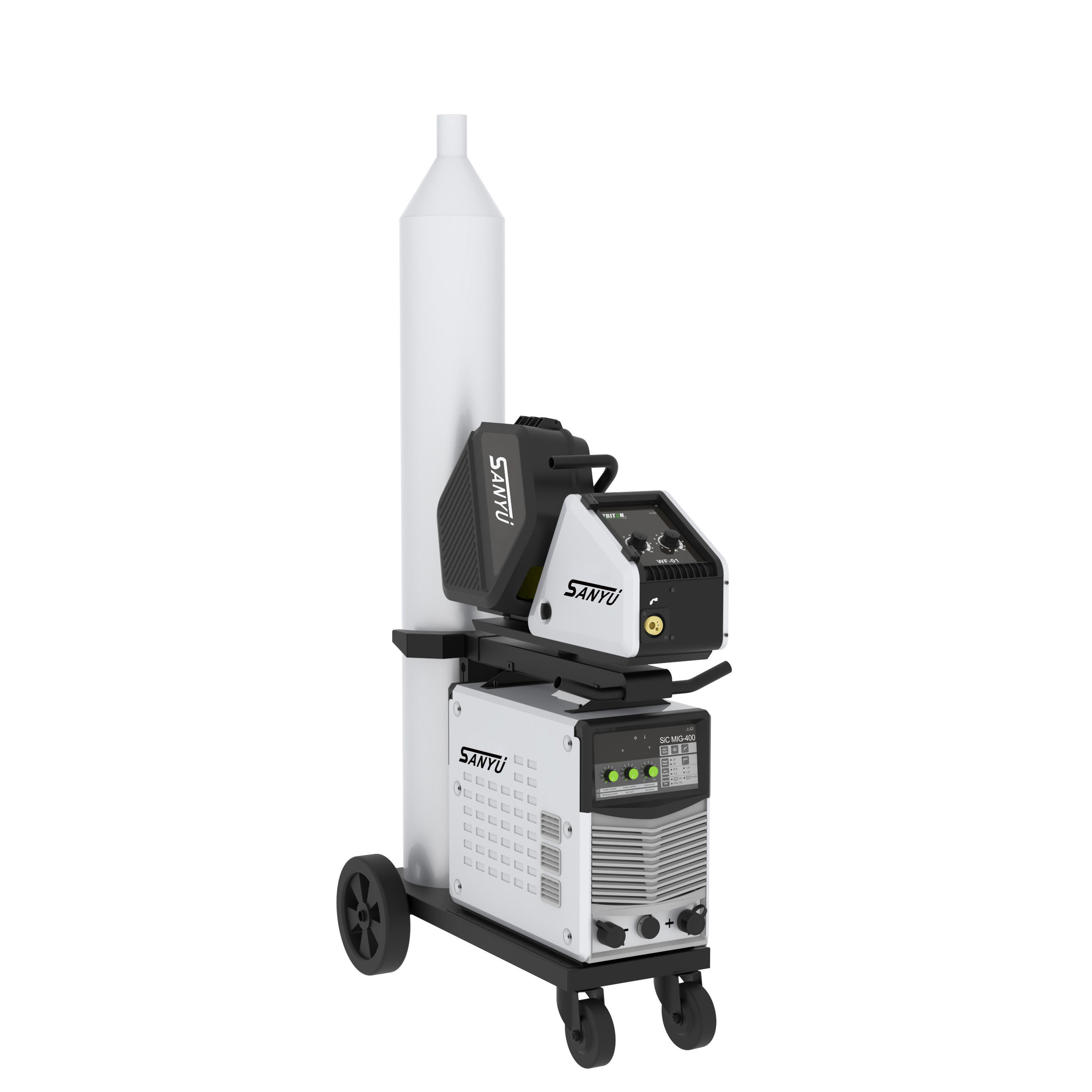 aluminium double pulse mig welding