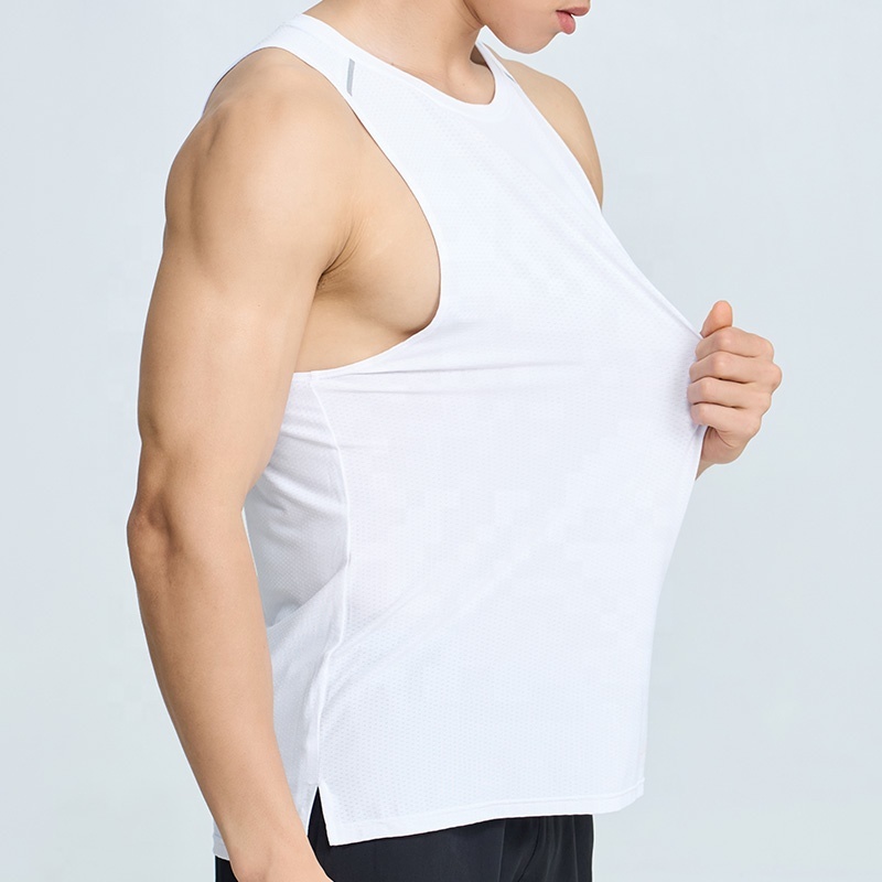 Men Workout 100 Polyester Mesh Fabric