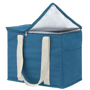 Sac isotherme réutilisable pour courses, grand format, étanche, avec fermeture éclair, idéal pour le transport de glace et comme sac de voyage isotherme. - Product Image 2