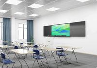 Vente flash : Tableau blanc interactif LED LCD 4K de 85 pouces, écran tactile tout-en-un, tableau intelligent, garantie de 3 ans, étudiants, 16:9