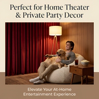 Rideau de scène 100 % coton conforme aux normes US, UE, UK, matériau ignifuge écologique, gagne en commandes groupées à long terme