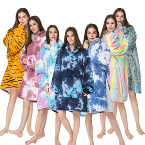Couverture à capuche portable, sweat-shirt en <span class=keywords><strong>polaire</strong></span> Sherpa surdimensionné avec poche géante, cadeaux d'anniversaire pour femmes, maman, sœur - Product Image 2