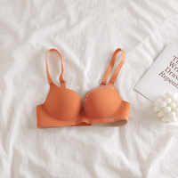 Ensemble de lingerie confortable et lisse pour femmes, sexy, multicolores, sans armatures, taille haute, avec fines bretelles