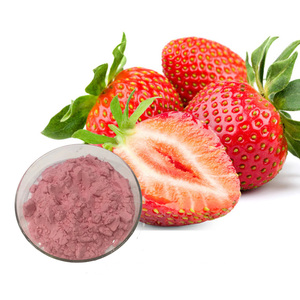 Échantillon gratuit de poudre de fruit soluble de qualité alimentaire extraction d'eau de fraise en bouteille ou en boîte certifiée HALAL - Product Image 1