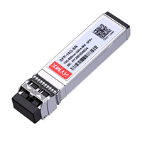 Module émetteur-récepteur optique SFP+ 10G SFP-10G-SR compatible Cisco, 1550 nm, fibre optique monomode, LC Duplex, DDM 0-70 ° C