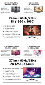 Siêu rộng 32 34 <span class=keywords><strong>inch</strong></span> Cong chơi game màn hình 21:9 144Hz HDR đầu vào thấp lag FreeSync chơi game màn hình với chiều cao có thể điều chỉnh đứng - Product Image 4