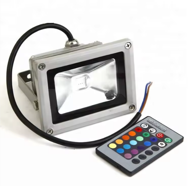 110v/220v /24v 12v RGB Led Spotlight 10W 20W 30W 50W RGB Led Floodlight Waterproof IP65 Reflector Led Flood Lamp