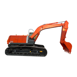 Scavatore a catena usato <span class=keywords><strong>HITACHI</strong></span> ZAXIS 240 240-3 originale 25ton 1.25CMB ISUZE motore cingolato escavatore vendita diretta a basso prezzo - Product Image 1