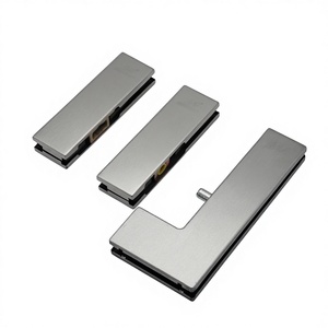 Clip moderne de porte à ressort de sol sans cadre en acier inoxydable <span class=keywords><strong>pour</strong></span> portes en <span class=keywords><strong>verre</strong></span> Opération facile <span class=keywords><strong>pour</strong></span> hôtels et maisons - Product Image 1