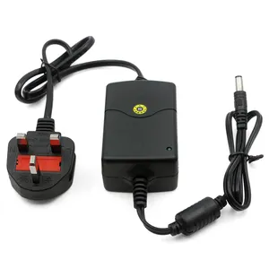 SMPS-24W-E002 12V 2A Power Adapter /UK with input of ac 100-240v/50/60hz DC Jack 5.5x2.5mm Power Adapter CCTV Power Supply