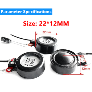 <span class=keywords><strong>Haut</strong></span>-<span class=keywords><strong>parleur</strong></span> tweeter à dôme en soie micro personnalisé 22*12mm 4 Ohm 8 Ohm 10W pour systèmes audio intelligents Hi-Fi, home cinéma et multimédia - Product Image 2