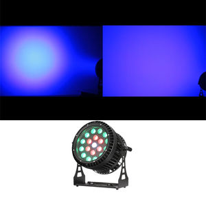 إضاءة LED احترافية مقاومة للماء للمسرح والحفلات الخارجية مع خاصية التكبير والتصغير وألوان RGBW - Product Image 1