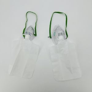 <span class=keywords><strong>Masque</strong></span> jetable non-réutilisable en PVC médical pour l'oxygène, tailles adulte et pédiatrique - Product Image 4