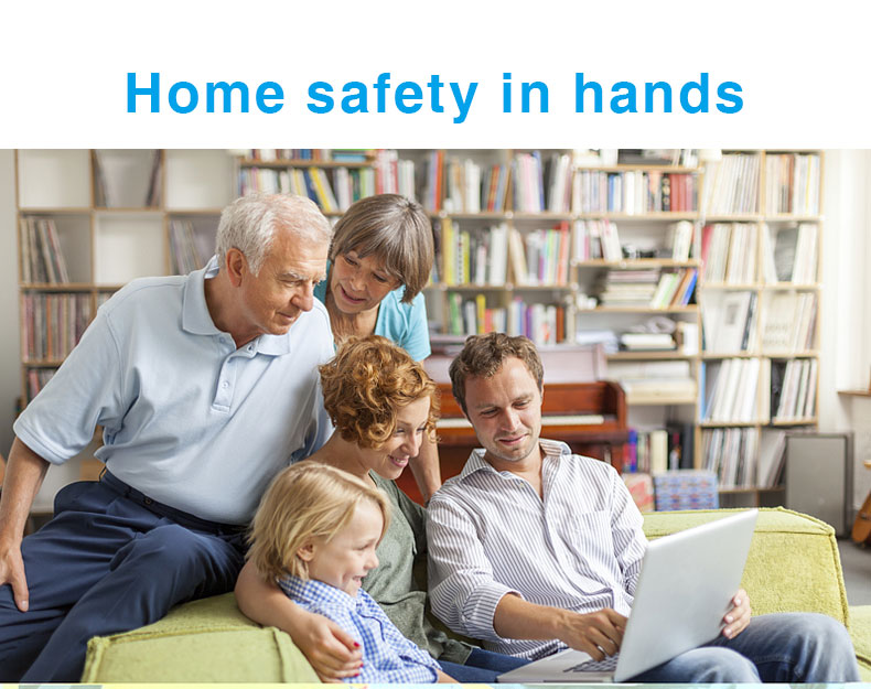 Home safety in hands