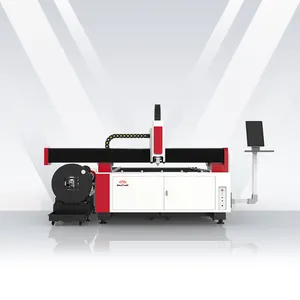 6000w Sheet Metal And Iron Tube Pipe Fiber Small Laser Cutting Machine For Metal 1500 Watt Laser Cutter