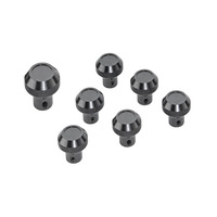 Bouton de volume personnalisé de haute qualité en aluminium et acier inoxydable usiné CNC avec électroérosion à fil pour équipement musical