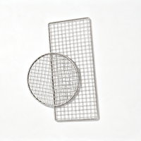 Grille de refroidissement en treillis métallique en acier inoxydable 304 de qualité alimentaire personnalisée pour barbecue et cuisson