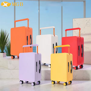 PC-Handgepäck-Trolley-Koffer Modernes Kofferset 20/24 Zoll Luxus-Reisetaschen Breiter Trolley Geschäftsreisetasche - Product Image 1