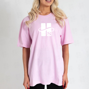 เสื้อยืดออกกำลังกายผู้หญิงทรงโอเวอร์ไซส์ ผ้าฝ้ายคอมบ์ริงสปัน 100% คุณภาพสูง ปักลายผ้าขนหนูแบบกำหนดเอง เนื้อผ้าหนา - Product Image 3
