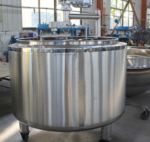 Usine laitière pour la production de fromage/crème, ligne de production à petite échelle, cuve à fromage automatique - Product Image 4