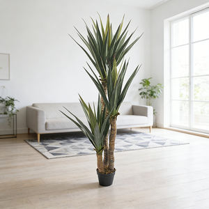 Planta Artificial de <span class=keywords><strong>Agave</strong></span> de Gran Tamaño, Planta Alta con Maceta, Árbol de Yuca, Decoración de Interiores de Alta Calidad para el Hogar - Product Image 1