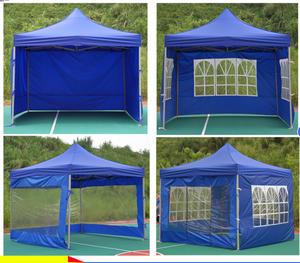 Tuoye özel Logo baskı promosyon Parasols fuar açık su geçirmez bahçe güneş kare aktivite gölgelik güneşlik - Product Image 6