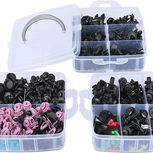 680PCS 23 Kinds Car Plastic Fastener Clips Door Trim Panel Fastener Clip Auto Body Push Retainer Pin Bumper Rivet