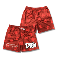 Shorts de sport pour hommes, streetwear hip hop, respirants, imprimés sur mesure, grandes tailles