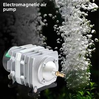 Compresseur d'air Hailea Pompe à air magnétique électrique 110V 220V 135W/160W/380W/500W 009E pour machine de découpe laser CO2