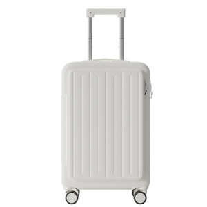 Front-opening Luggage 20-inch Carry-on 24-inch Side-opening <b>Trolley</b> <b>Suitcase</b> With Cup Holder Durable Travel Bag - Product Image 5