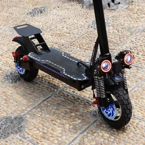 CE防水大功率1200w 48V 26ah 10英寸越野电动滑板车铝架电动滑板车折叠电动滑板车