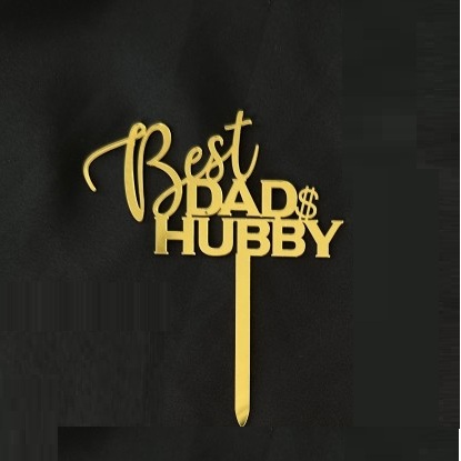 Papa HUBBY le meilleur en or