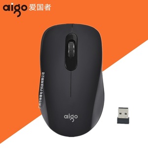 Aigo Q702 Wireless Optical <b>Mouse</b> 2.4G Battery Powered Right Hand Ergonomic Design For Computer Use - Product Image 1