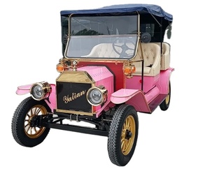 Carrito de Golf de Estilo Vintage para Turismo, Vehículo Clásico en Promoción, Carrito de Golf para 6 Personas en Oferta - Product Image 2