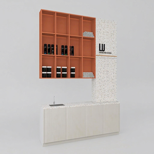 LUX Fashion New Hair Salon Display Counter Furniture for Barber Shop - Product Image 1
