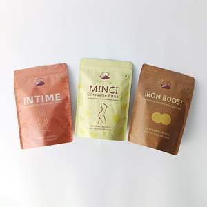 Bolsas de Embalaje de Alta Calidad con Logotipo Personalizado, MOQ 500PCS, Bolsas de Aluminio con Cierre Hermético, a Prueba de Olores, para Almacenamiento de Alimentos, Té y Otros Productos - Product Image 1