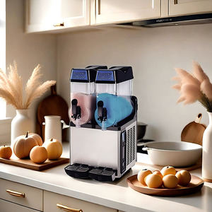 Máquina Comercial de Granita para Bebidas Congeladas de 24L con Múltiples Opciones de Cilindros para Tiendas de Smoothies AS-Icecream143 Potente y Silenciosa C - Product Image 3